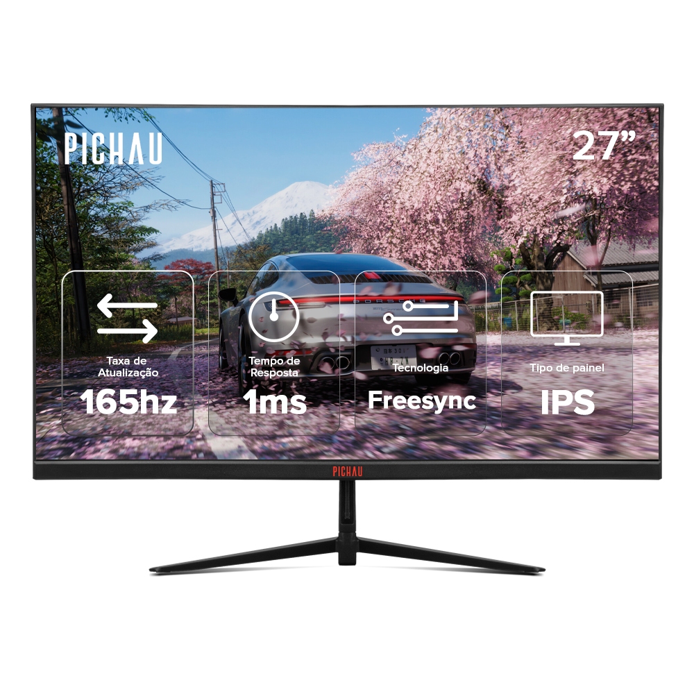 Monitor Gamer Pichau Athen V3S, 27 Pol, IPS, QHD, 1ms, 165Hz, FreeSync, HDMI/DP, PG-ATH27V3S-BL01 em Oferta na Shopee