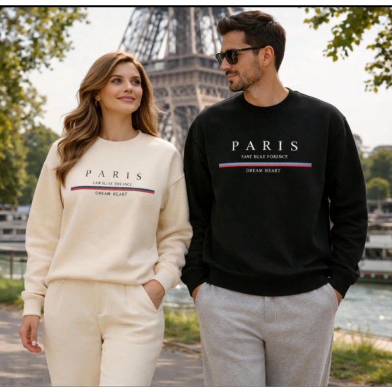 GOLA REDONDA KIT 2 PEÇAS FLANELADO  ESTAMPA PARIS