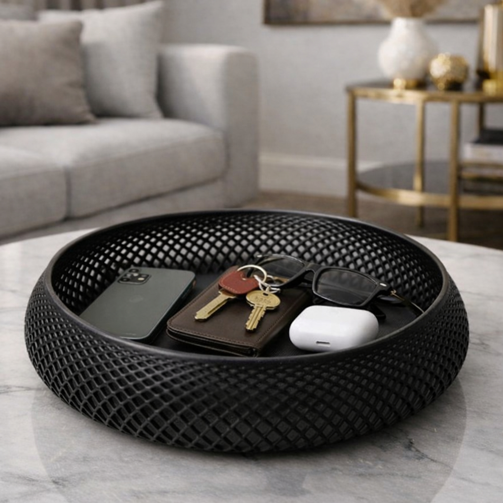 Porta Objeto Moderno Organizador Porta Treco Decorativo- 17cm