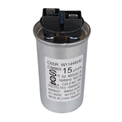 Capacitor Motor Lavadora Brastemp Consul 15UF 400VCA W11448282 220V Original