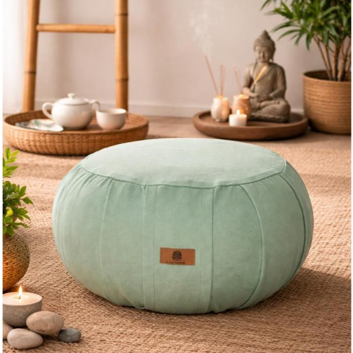 Imagem ZAFU - Almofada para Meditação Zazen Verde