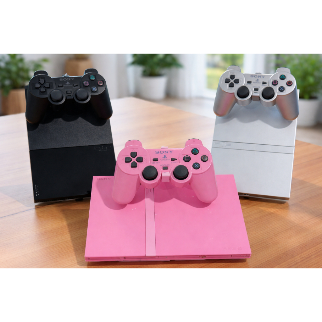 Suporte invisível para PS2 Slim , PS2, Playstation 2, Expositor Retrô, Base Vertical e Horrizontal, Decoração gamer