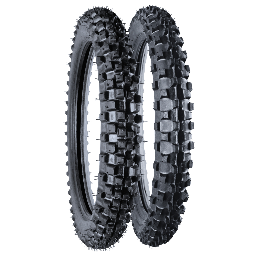 Par Pneu Moto CG para Trilha Traseiro 90/90-18 Dianteiro 2.75-18 Cross Titan YBR Yes