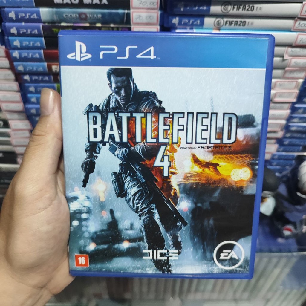 Jogo Battlefield 4 PS4 em Mídia Física - USADO SEMINOVO - Batlefield