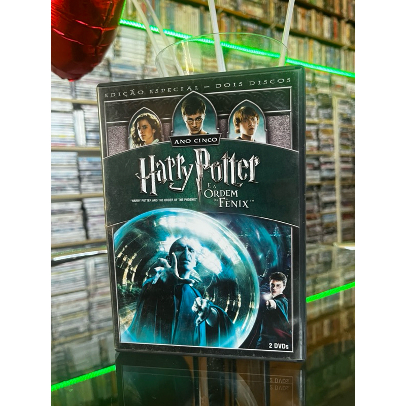 DVD duplo “Harry Potter e a Ordem da Fênix” - Ano Cinco