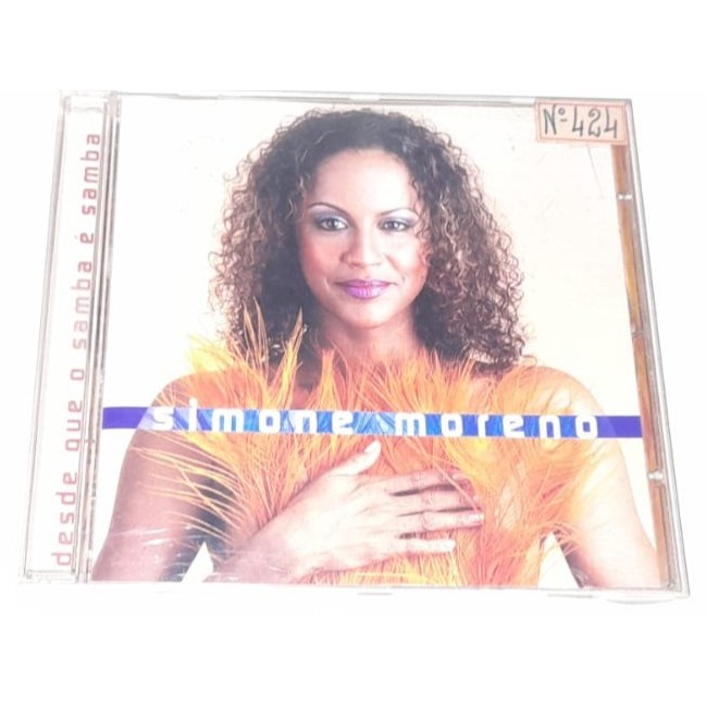 Cd Simone Moreno - Desde Que O Samba É samba - Eldorado Rec. - 2000