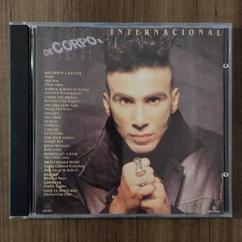 CD De Corpo E Alma - Trilha Internacional Da Novela