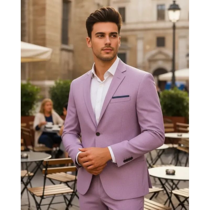 Terno Riscado Slim Completo Luxo (Paletó+Calça)