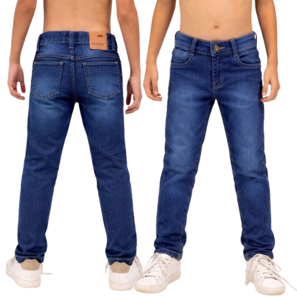 Calça Jeans e Sarja Brim Infantil e Juvenil Menino Conforto Estilo e Alta Durabilidade