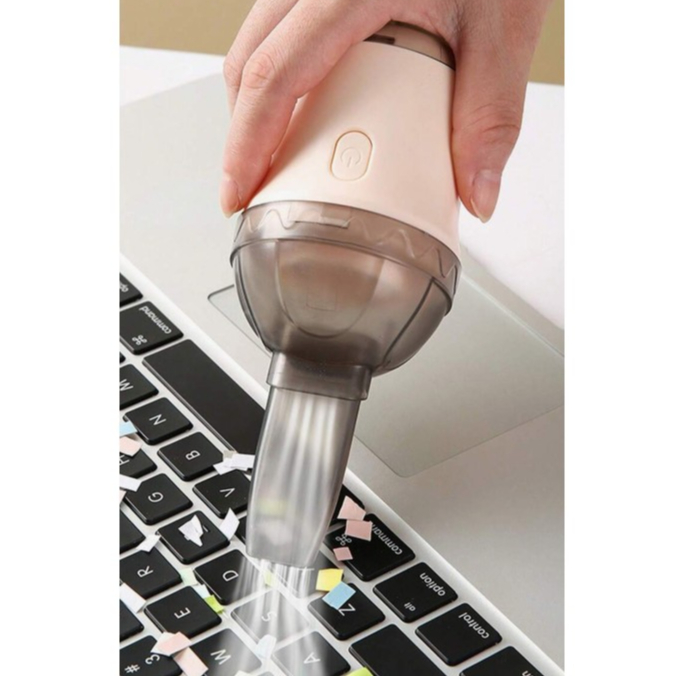 Mini Aspirador De Pó Elétrico Portátil De Mesa Para Casa, Equipamento De Limpeza De Escritório Portátil E Compacto, Aspi