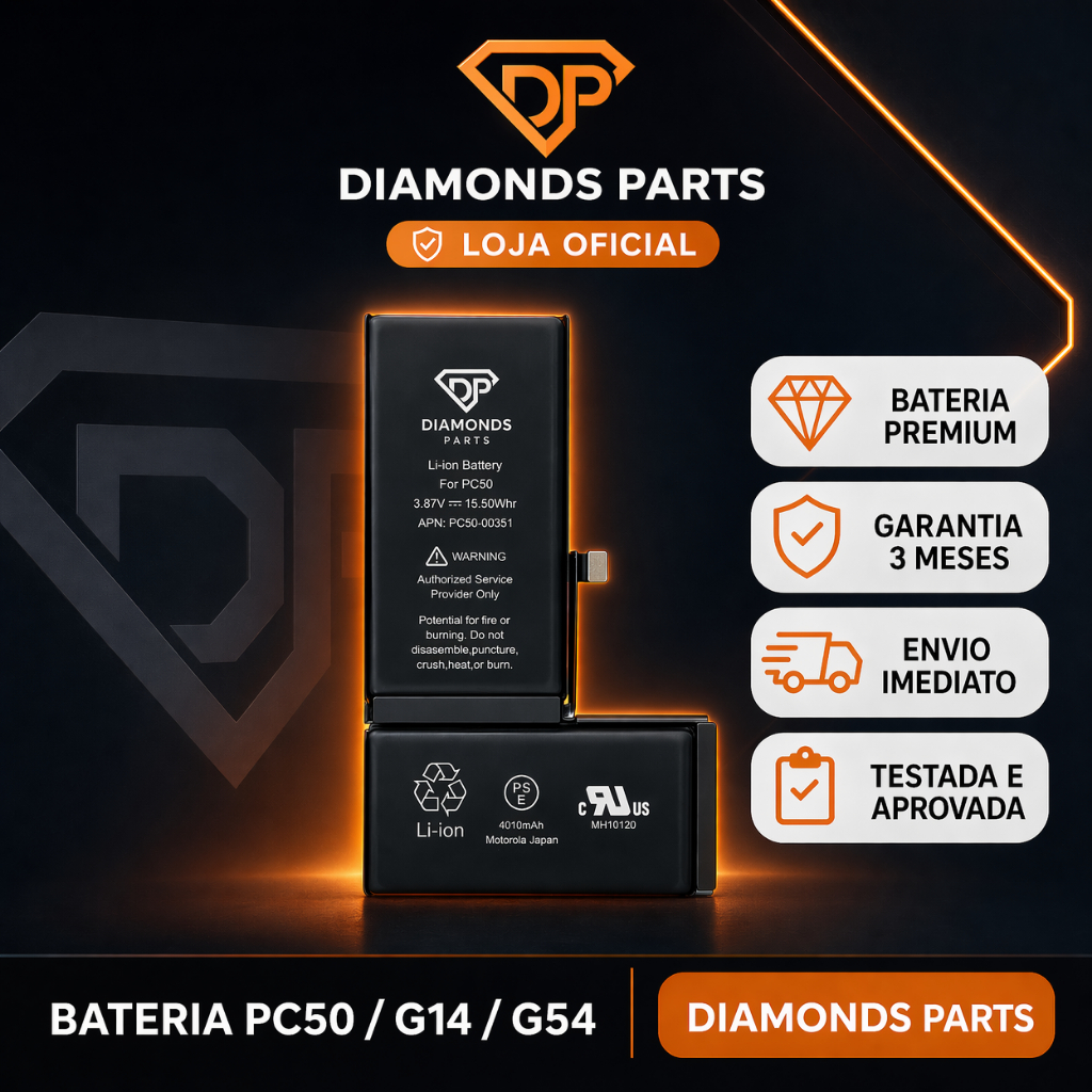 BATERIA COMPATÍVEL COM APARELHO G14/G54 DIAMONDS ORIGINAL