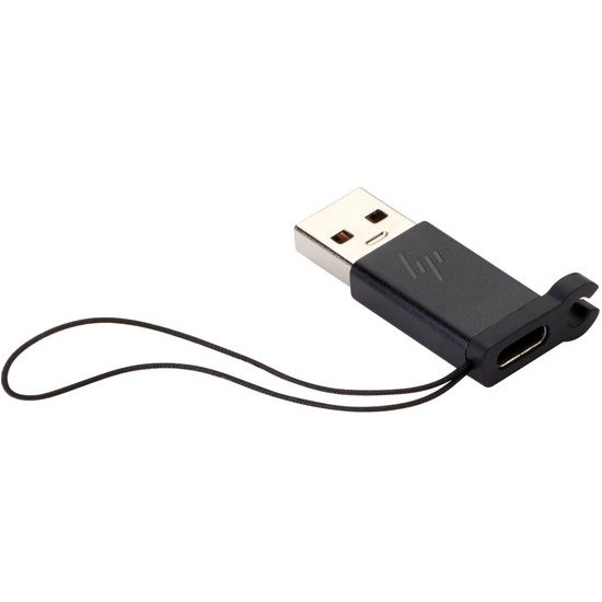 Adaptador HP USB-A para USB-C Adapter G2 Original Conversor USB 3.0 para USB-C Alta Qualidade