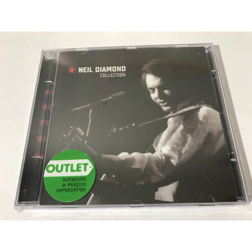 Neil Diamond - Collection CD RARO! Original Lacrado de Fabrica (21 Musicas) P/ Colecionador