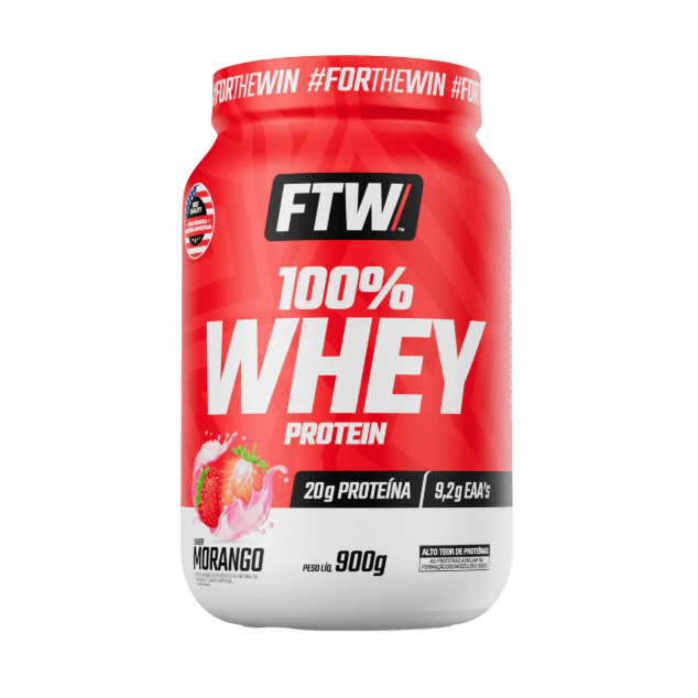 100% Whey Protein 900g FTW