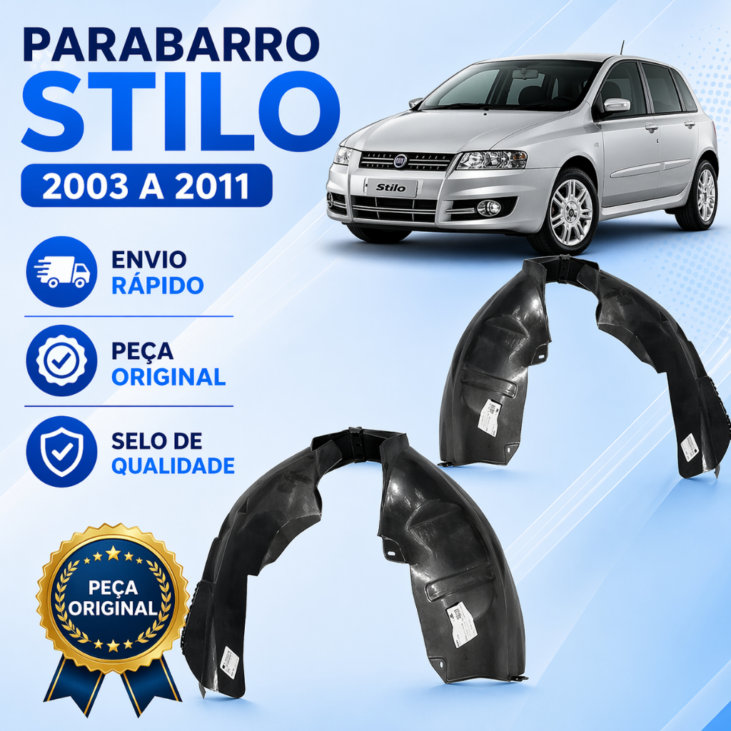 Parabarro Stilo ANO 2003 2004 2005 2006 2007 2008 2009 2010 2011