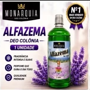 Alfazema Deo Colônia 1 litro