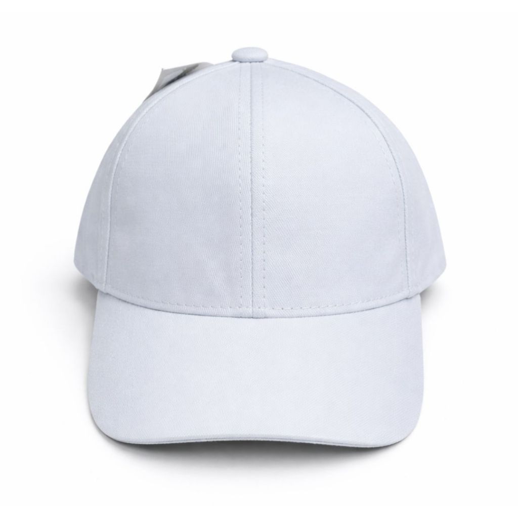 Boné Infantil Branco Aba Curva Ajustável Premium Menino Menina Unissex Casual Dia a Dia