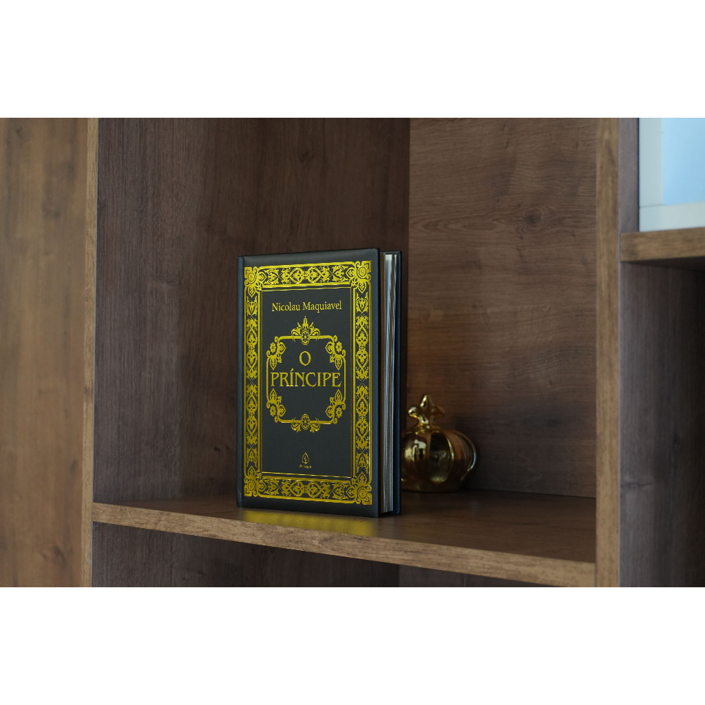 Livro O príncipe - Nicolau Maquiavel - Capa Dura Almofadado