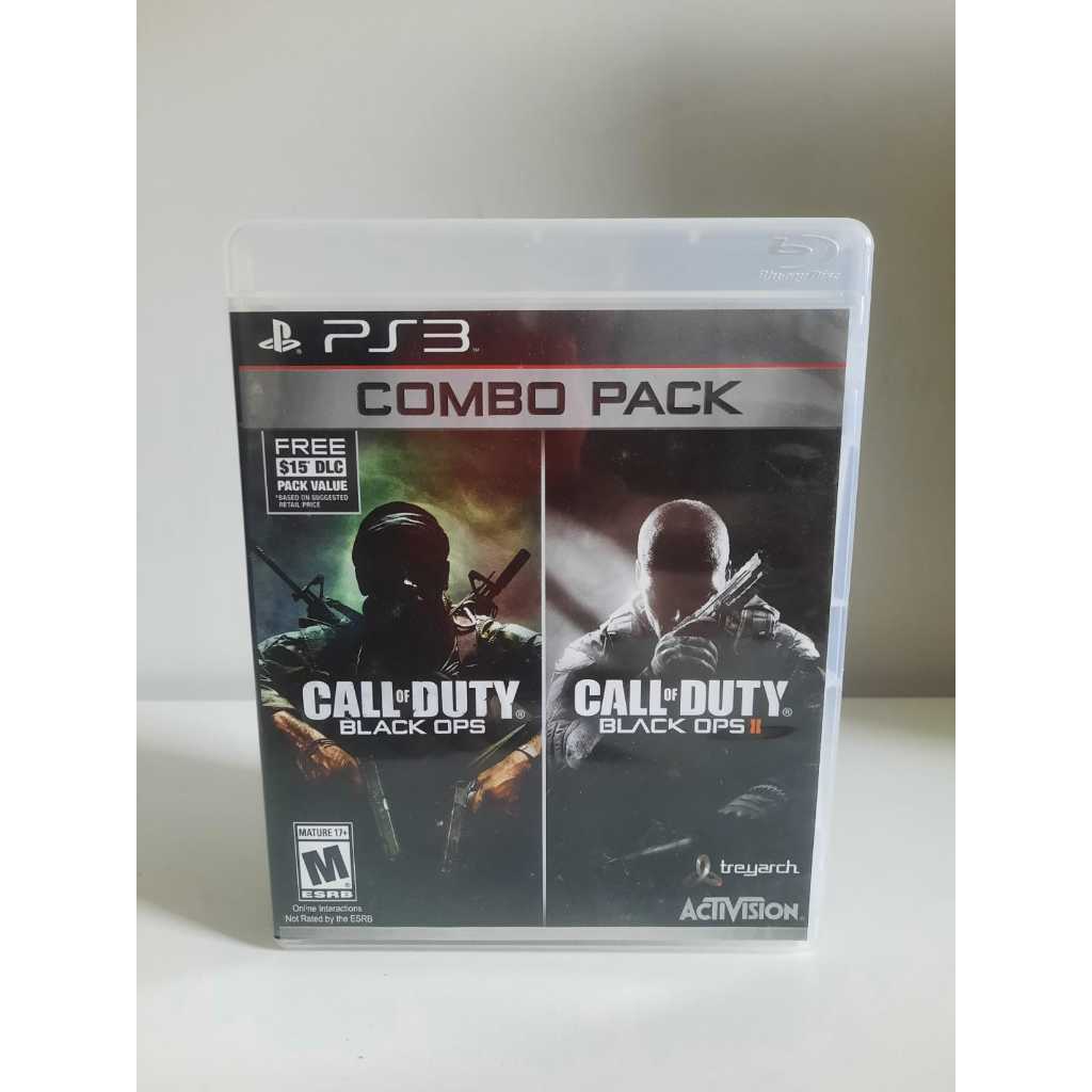 Combo Pack Call of Duty Black Ops PS3 Mídia física