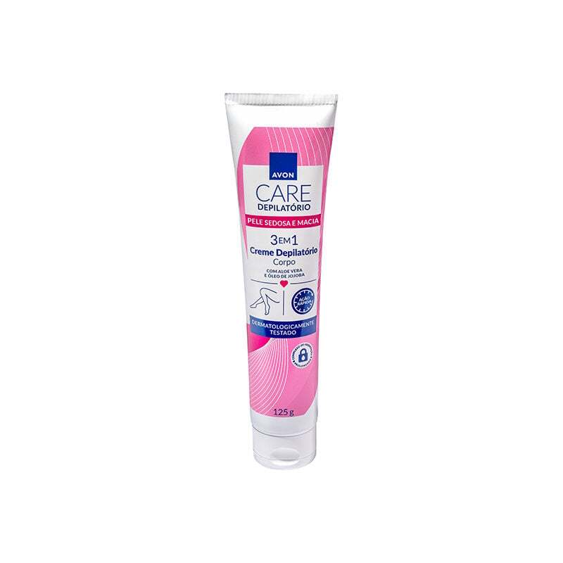 Avon Creme Depilatório para o Corpo - Skin Soft - 125g - nova embalagem