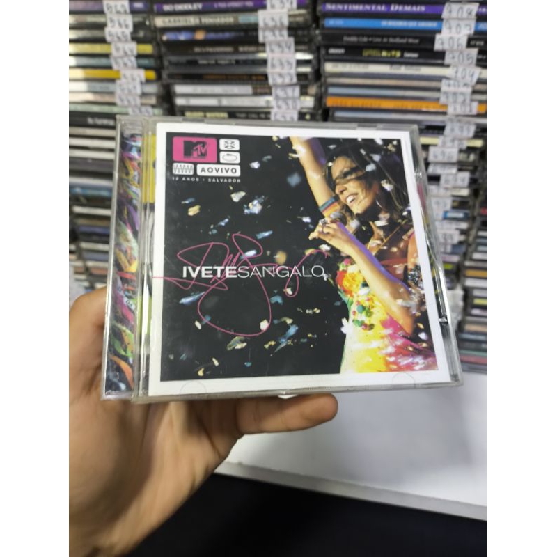 CD IVETE SANGALO - AO VIVO - 10 ANOS - SALVADOR - CD Usado conservado - REF:CD 1244