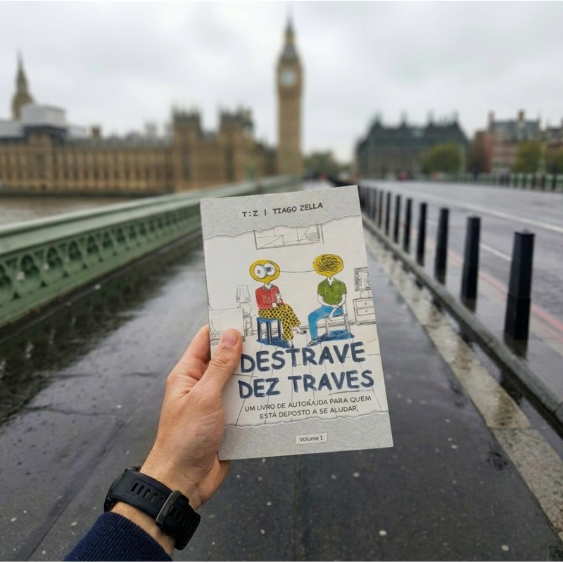 Livro Saúde Mental Emocional | Destrave Dez Traves T : Z | Autodesenvolvimento, Resiliência e Mudança de Hábito