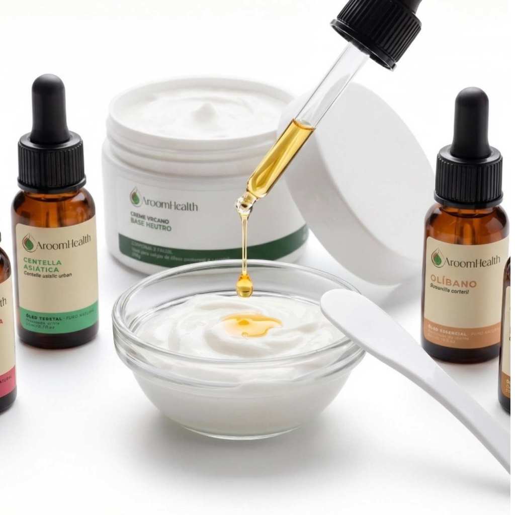 Creme Base Vegano Facial e Corporal 250g Fórmula Exclusiva