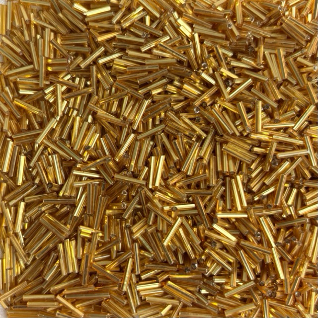 Canutilho Dourado Espelhado Brilhante