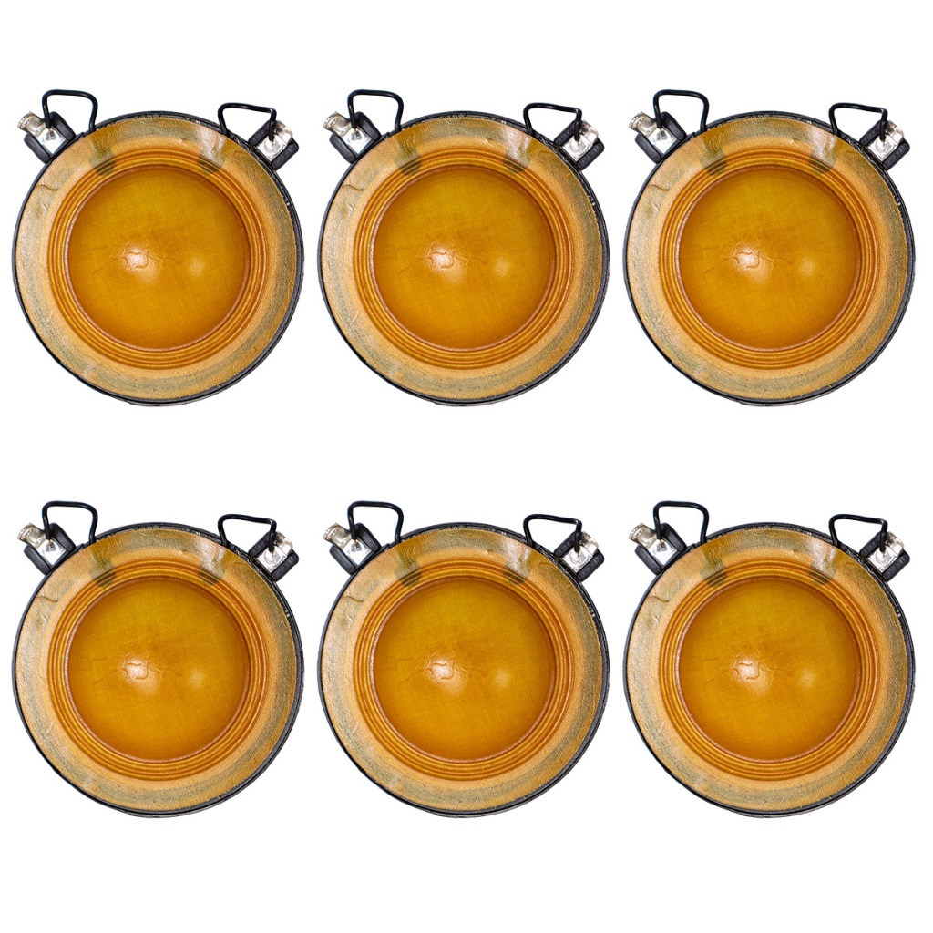 6x Reparo Driver HDI 300 HDI 320 Hinor 8 Ohms Para Corneta Som Automotivo