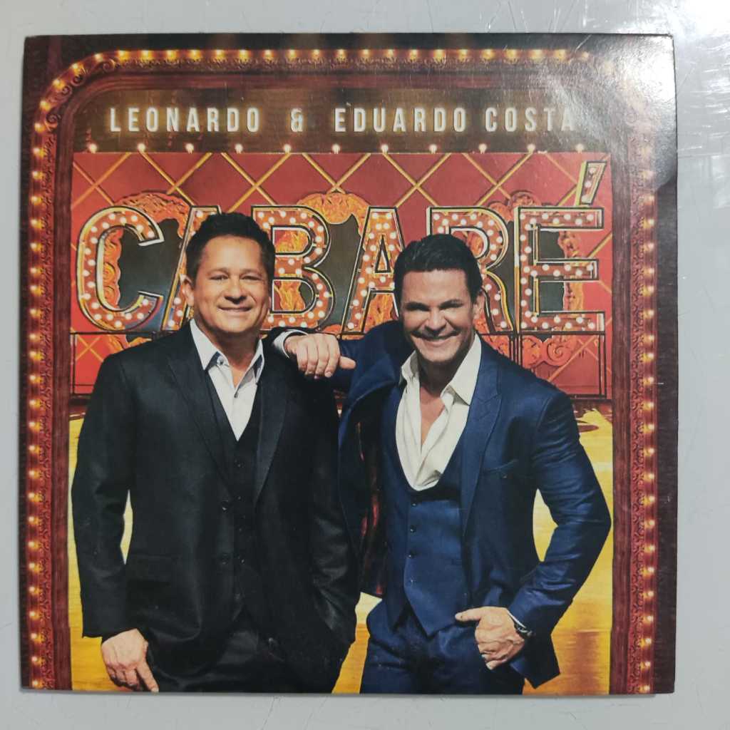 DVD Cabaré - Leonardo e Eduardo Costa