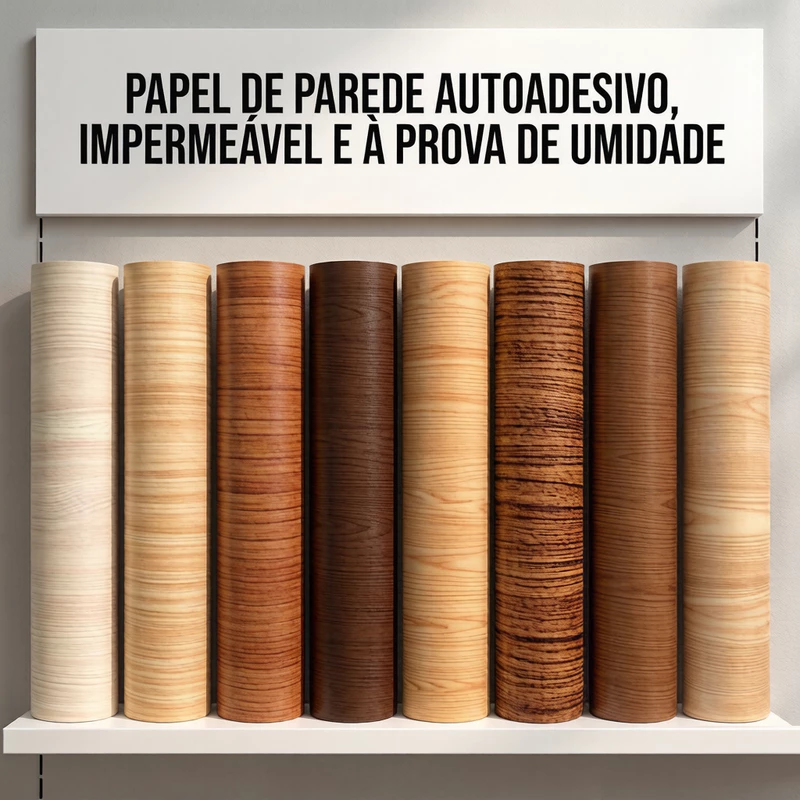Transforme Seu Espaço com Papel de Parede 3D 🪑