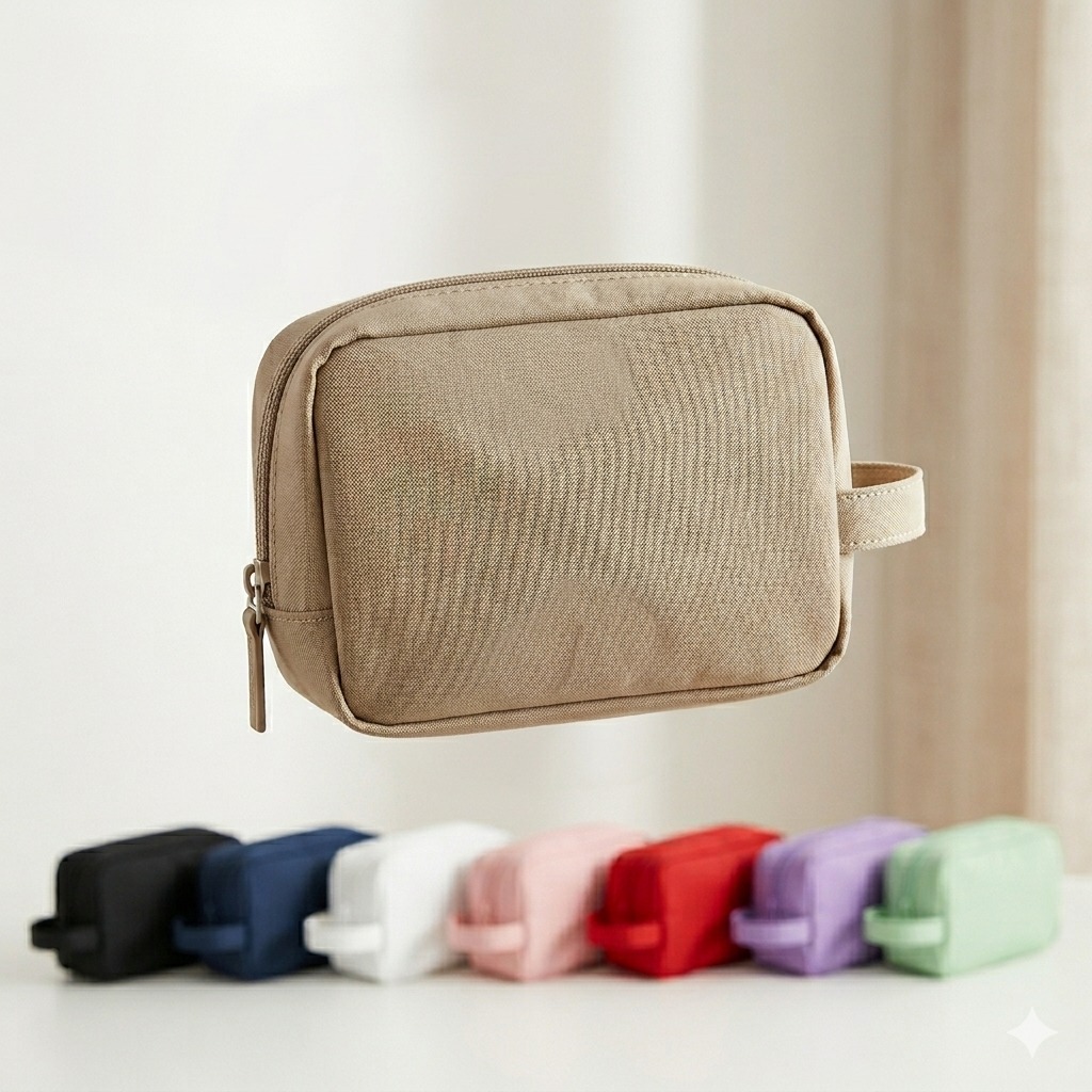 Kit 20 Bolsa Necessaire Multiusos para Viagem Masculina e Feminina Várias Cores