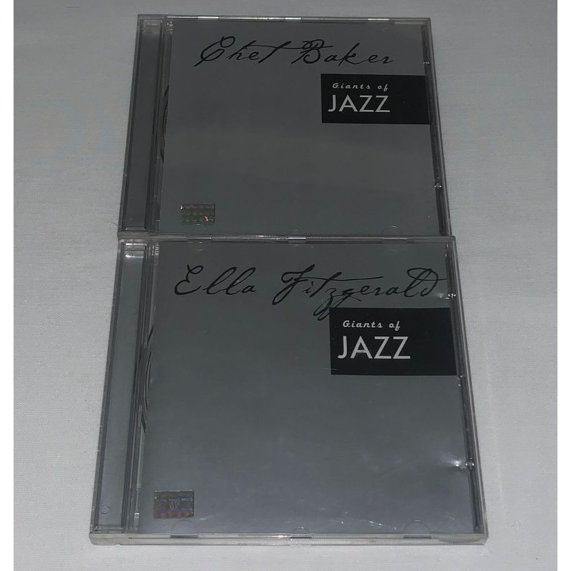 2 Cds Jazz Chet Baker e Ella Fitzgerald impecáveis