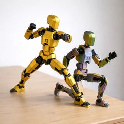 DUMMY 13 – FIGURA PARA COLEÇÃO E EXPOSIÇÃO + 4 Armas sortidas