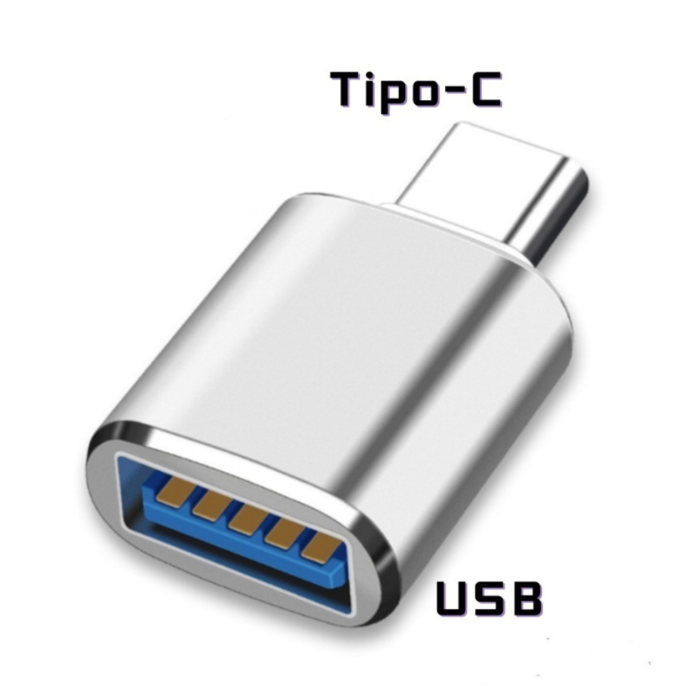 Adaptador USB Tipo C para Transferência de Dados de Computadores e Telefones 3.1