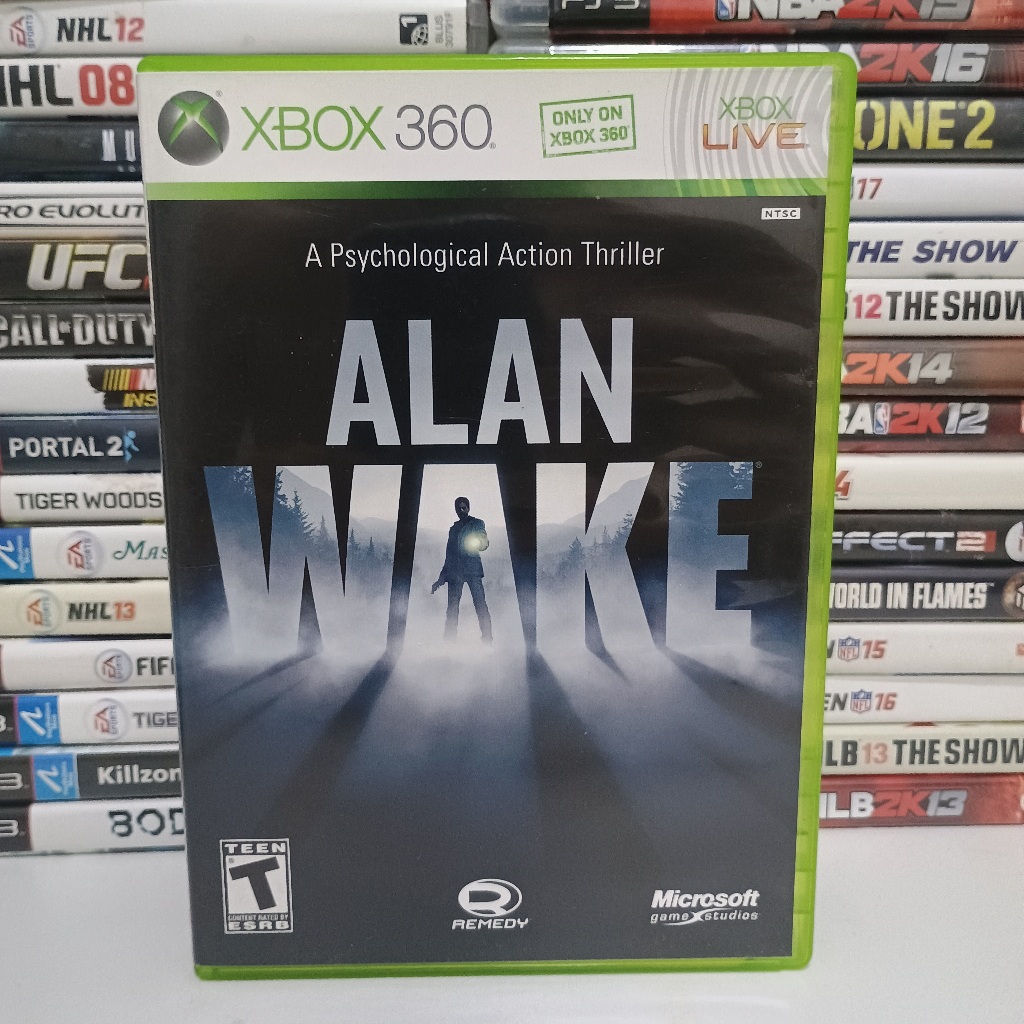 Alan Wake- jogo de xbox 360 original mídia física
