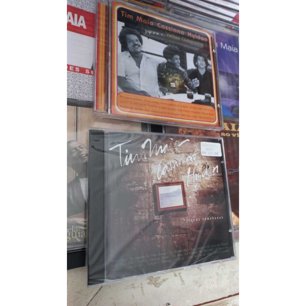 2 Cds Tim Maia Velhos camaradas Vol 1 e 2 - ( Vol 1 lacrado) cassiano hyldon
