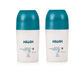 Desodorante Roll-on Kaiak Masculino Natura Kit com 2