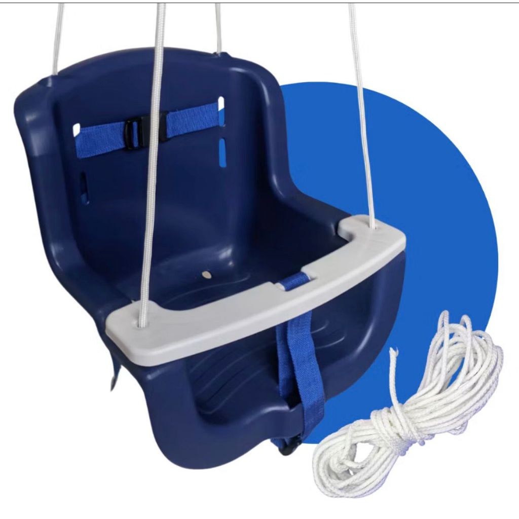 Balanço Cadeirinha Infantil Completa Com Acessórios De Instalação E Cinto De Segurança Nylon Resistência De 30kg