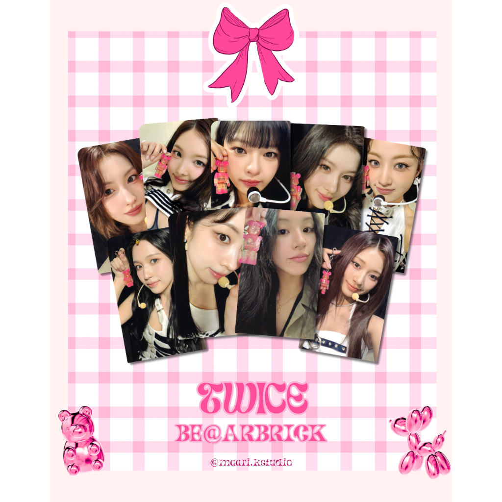 Photocard | TWICE | BE@ARBRICK ver | Kpop Fanmade