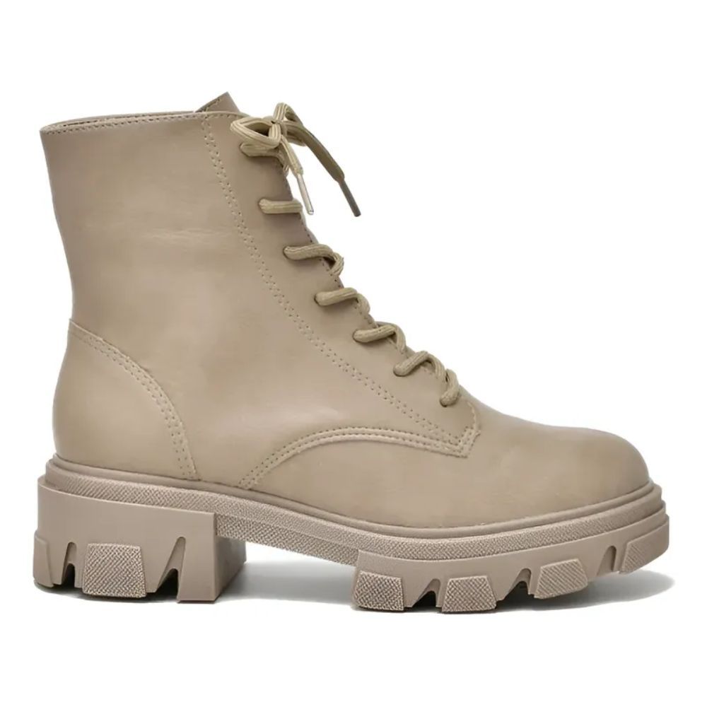 Bota Coturno Tratorada Feminina Inverno Via Marte Cano Médio 23-8701