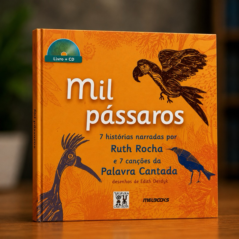 Mil pássaros - 7 histórias narradas por Ruth Rocha e 7 canções da palavra Cantada