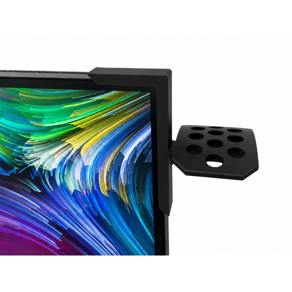 Suporte de Fone para Monitor Clip Universal em PLA | Organizador de Headset Gamer | Fácil Instalação