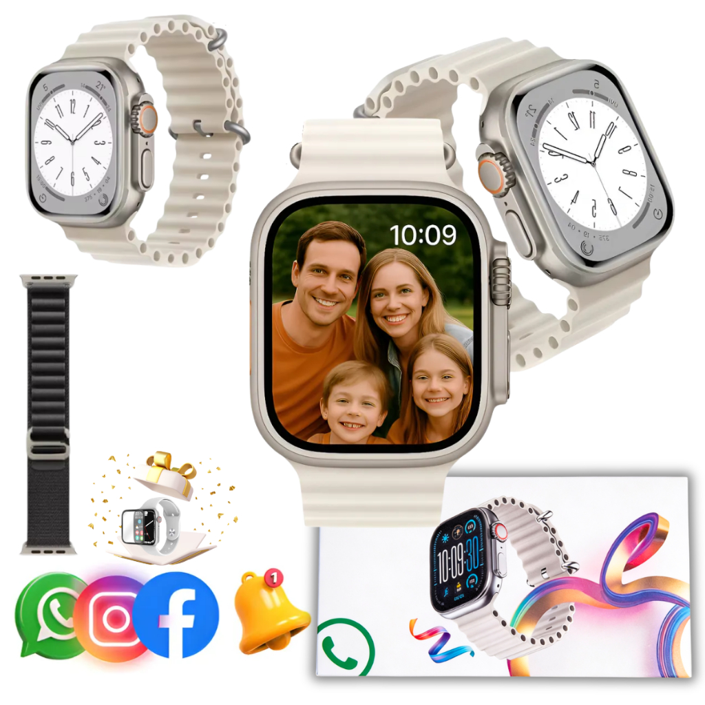 Relogio Smartwatch 2026 Feminino Masculino U11S Inteligente Para Android Samsung Xiaomi iPhone