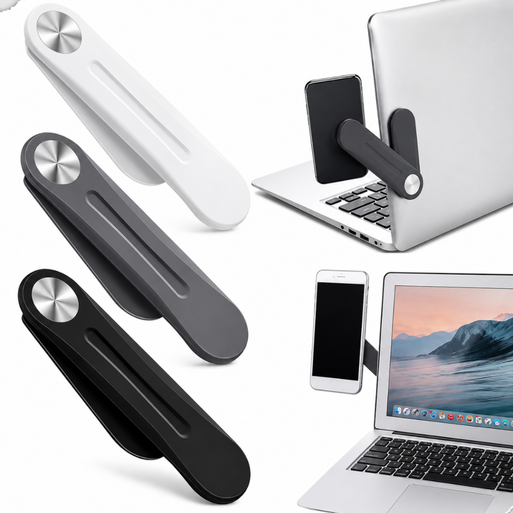 Suporte Para Celular Magnetico Para Notebook E Monitor Home Office