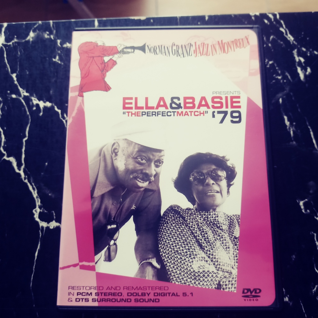 ELLA FITZGERALD & COUNT BASIE ( THE PERFECT MATCH 79 ) DVD RARO IMPORTADO