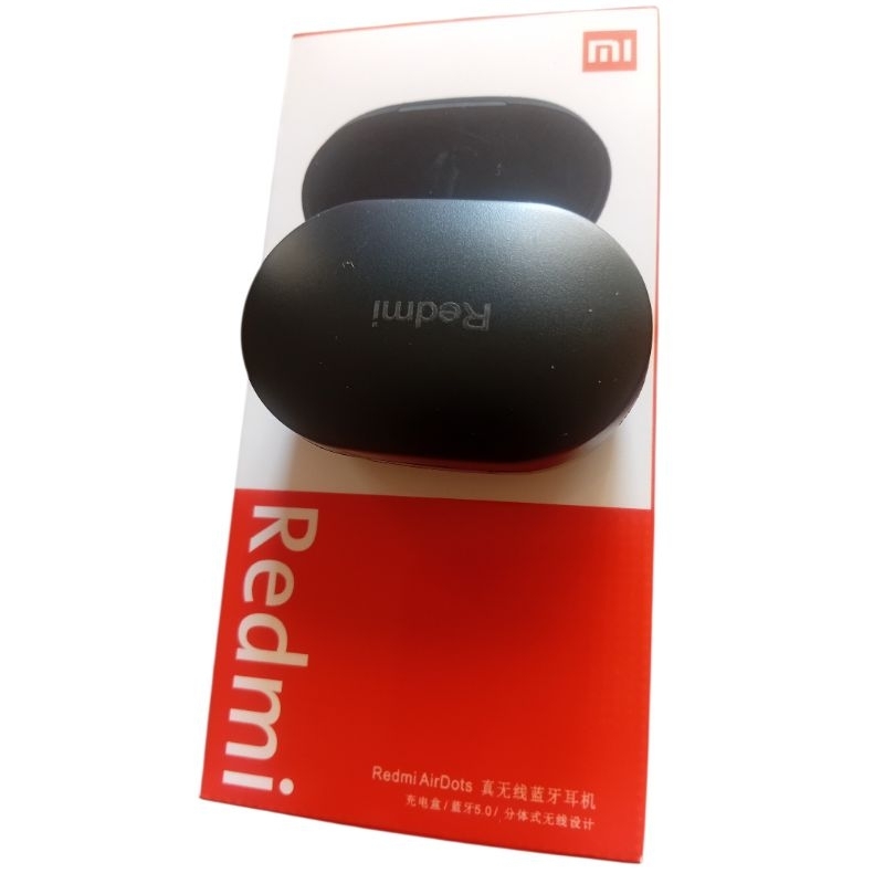 Fone de ouvido airdots 2 xiaomi Redmi bluetooth 5.0 preto.