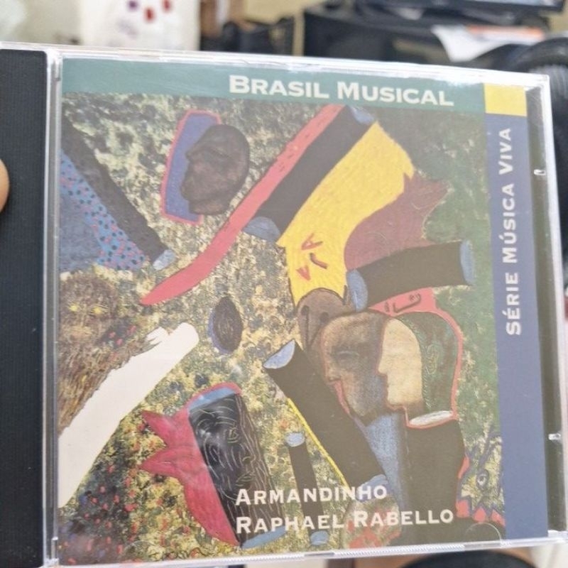 ARMANDINHO E RAPHAEL RABELLO BRASIL MUSICAL CD USADO