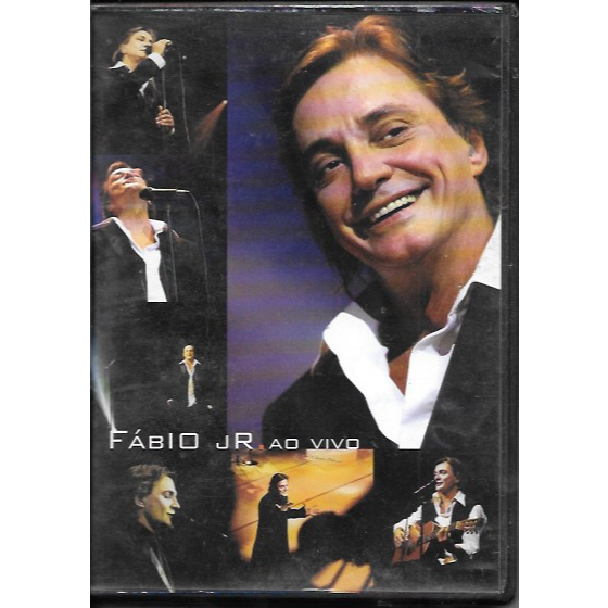 DVD: Fábio Jr. ao vivo (música romântica / balada nacional) som estéreo (DTS & Dolby Digital 5,1)