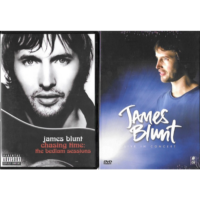 DVD: James Blunt live in concert + Chasing Time: The Bedlam Sessions (reg. 4) videos & extras
